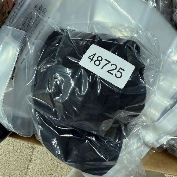 Soma Cropped Pants Women M Medium Black High Rise Flat Front Pull On Rayon - Picture 8 of 8